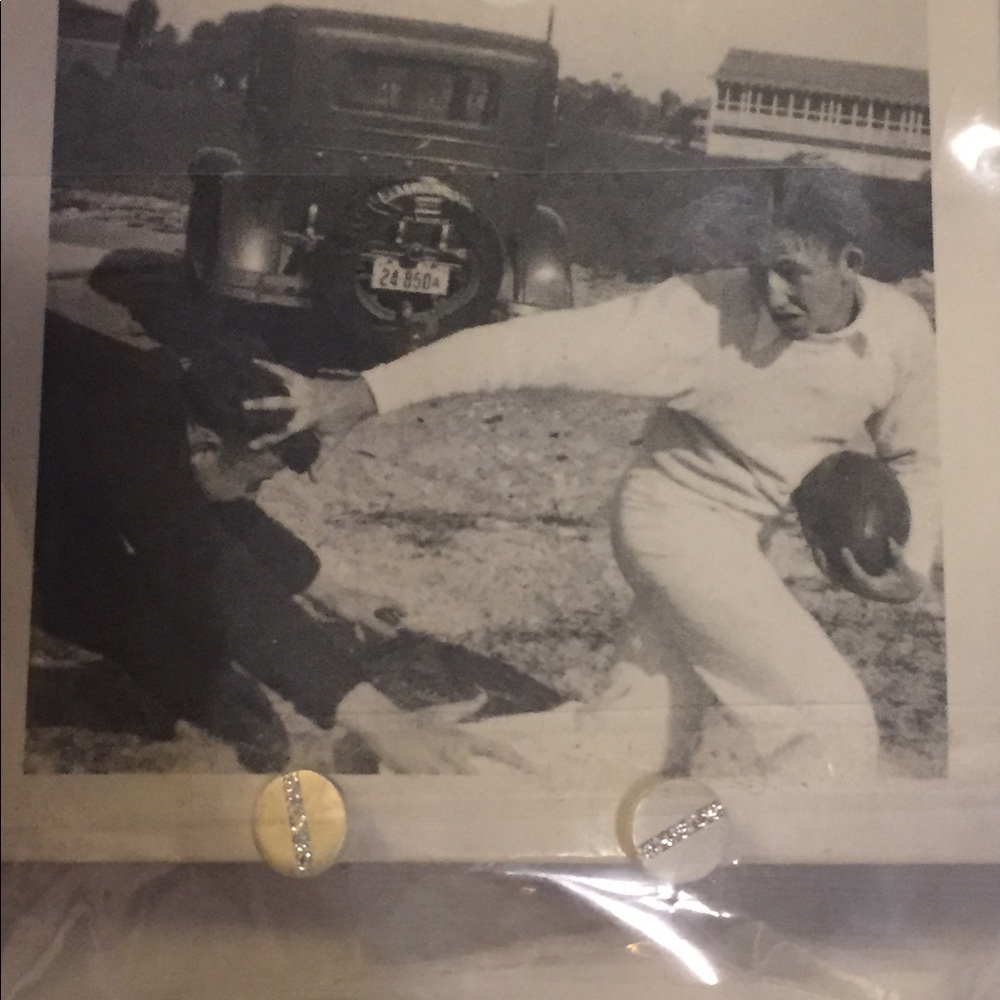 Anthropologie silver stud earrings