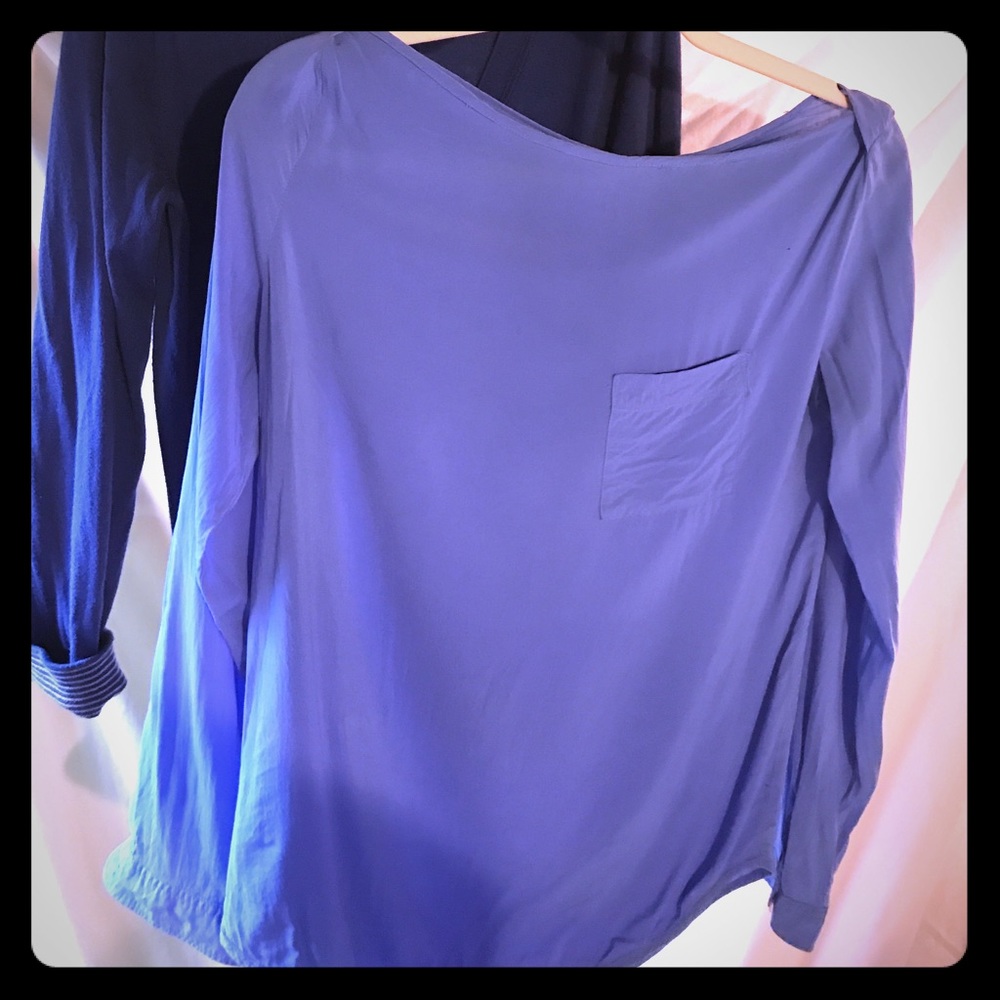Gap Cree Neck Blouse