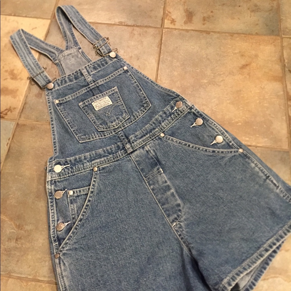 Levi Strauss Overall Shorts