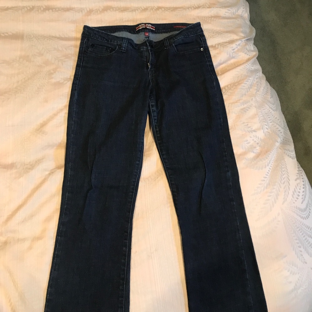 Dark blue jeans- bootcut