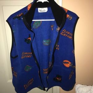 Florida Gators zip up vest