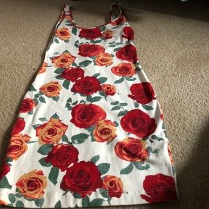 Rose Fovever 21 Bodycon dress