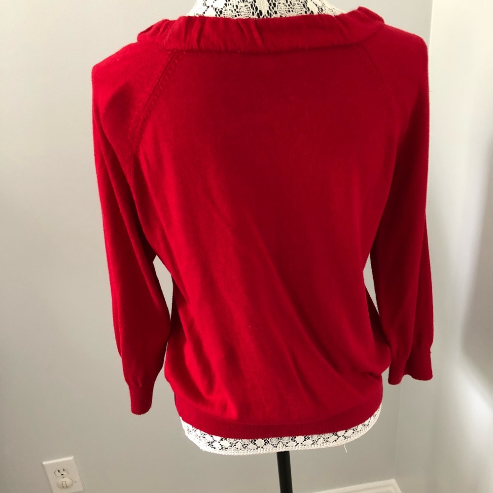 Red Cardigan - Picture 3 of 4