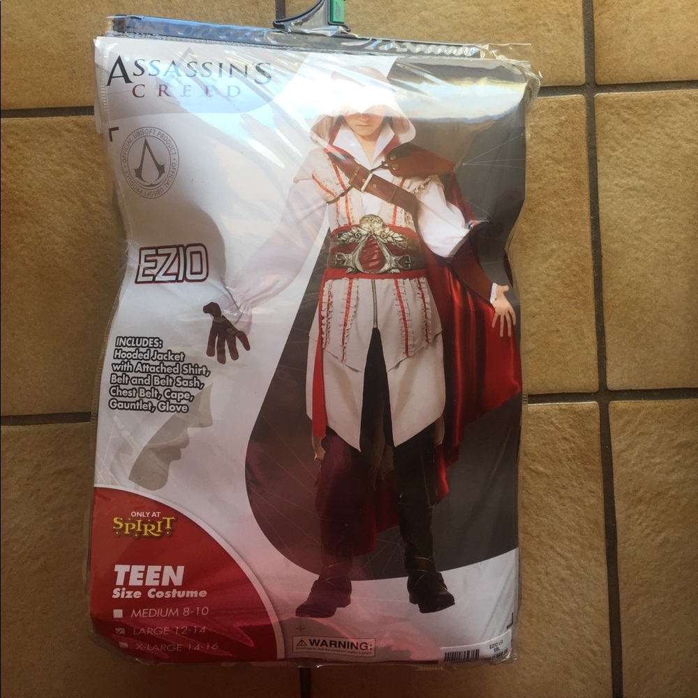 Boys Assasins Creed, Ezio costume