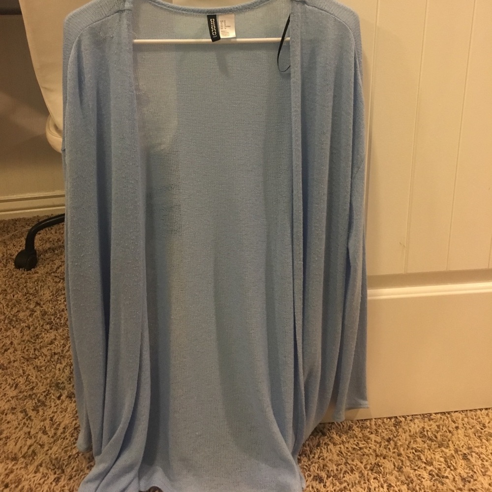 Light blue long sweater
