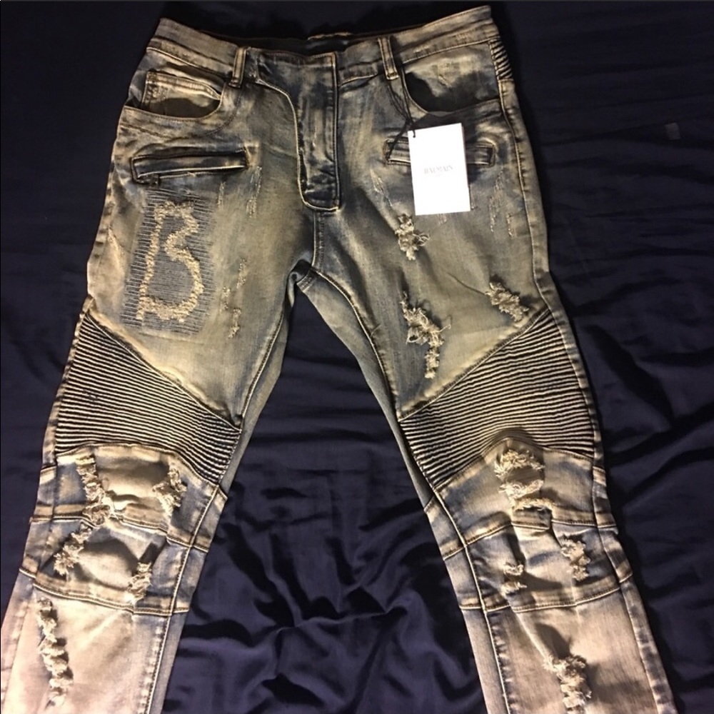 2016 Balmain Jeans