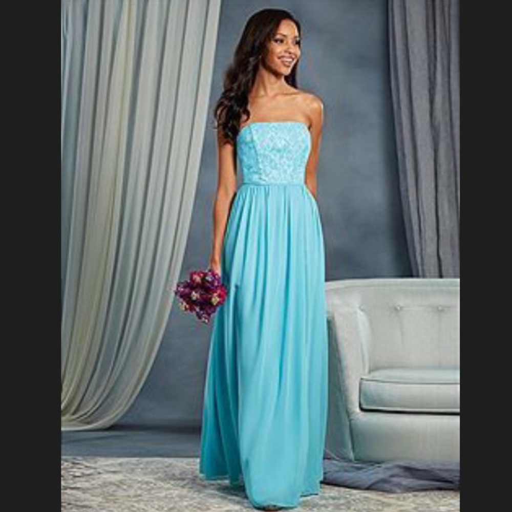 Alfred Angelo Bridesmaid Dress 7378L Size 6