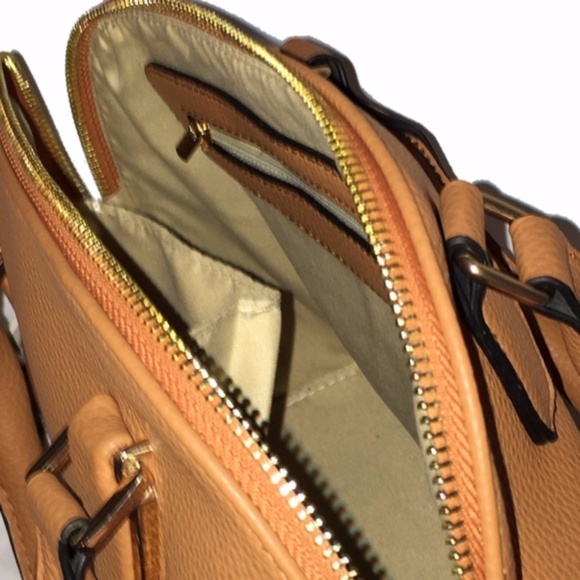 Mini Satchel Handbag w/ Shoulder Strap (Pink) - Picture 6 of 8