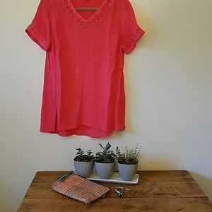 Short Sleeve V-neck