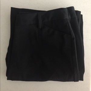 Black suit pants