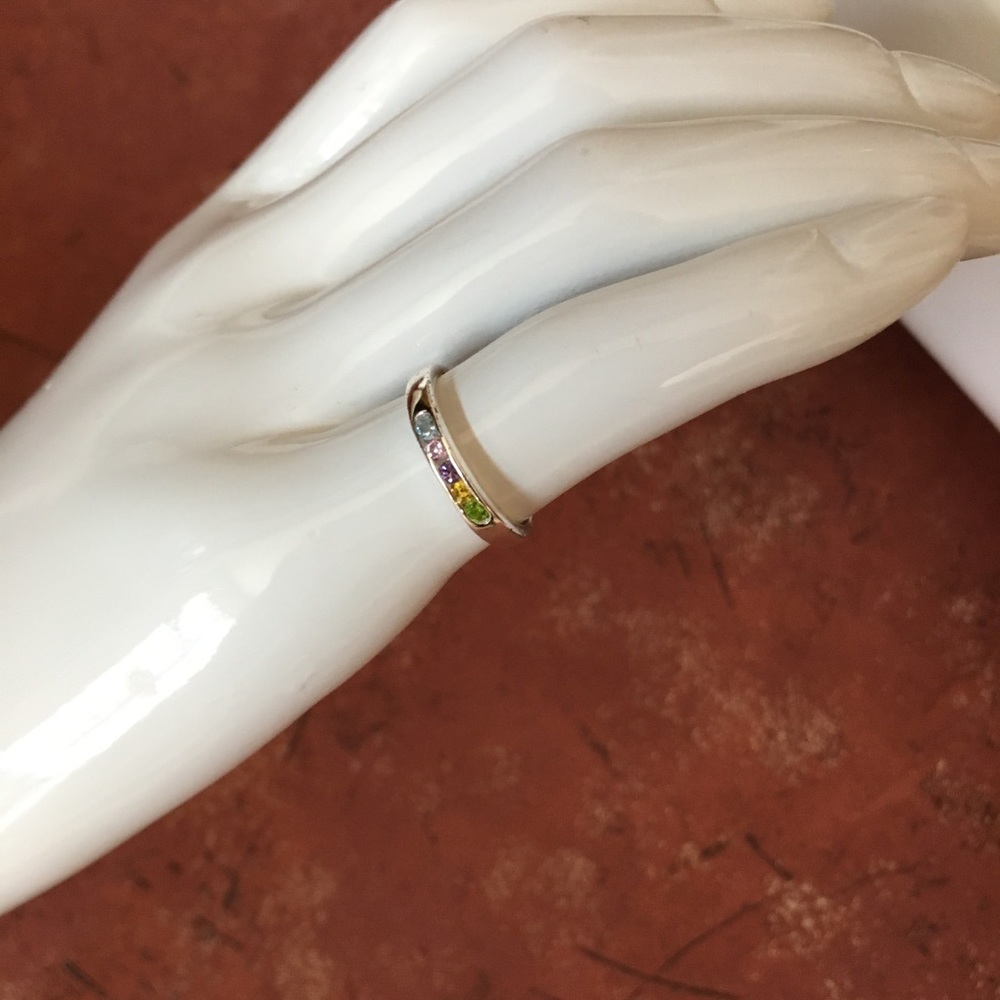 Kids sterling silver ring, NEW