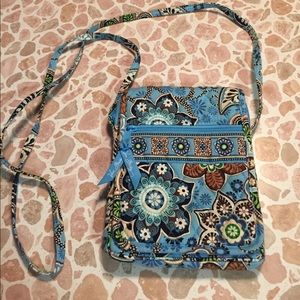 Vera Bradley Bali Blue Crossbody purse