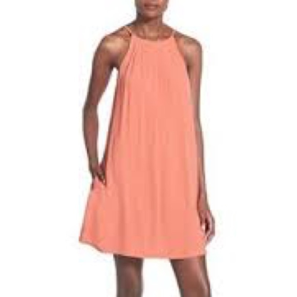 LUSH High Neck Swing Dress