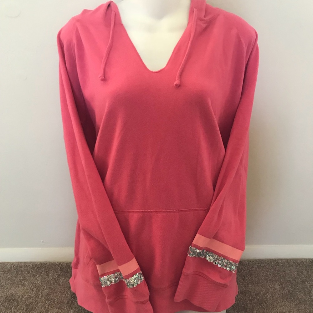 Victoria’s Secret pullover hoodie sweatshirt Lg