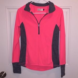 Pink Fleece Quarter Zip