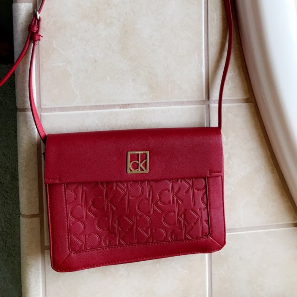 CK crossbody purse