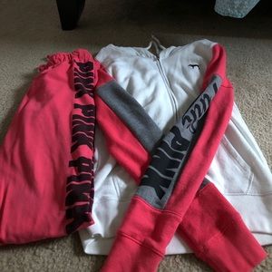 PINK Victoria Secret Jumpsuit Set