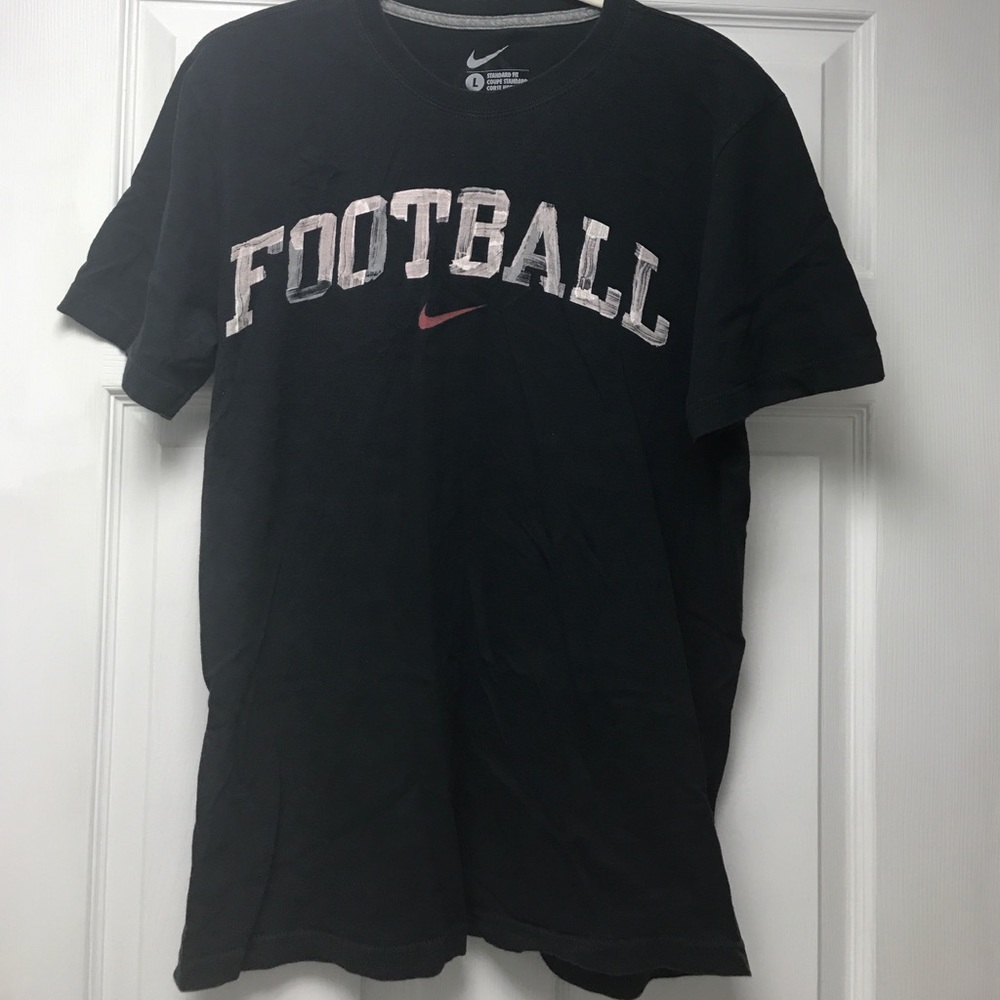 Nike • Black Football Tee • Size L
