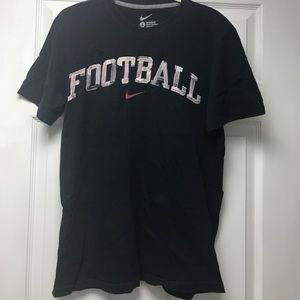Nike • Black Football Tee • Size L