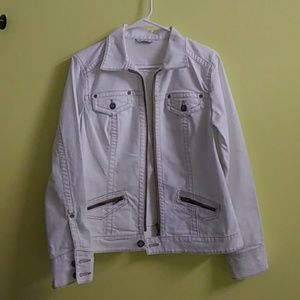 White Denim Jacket