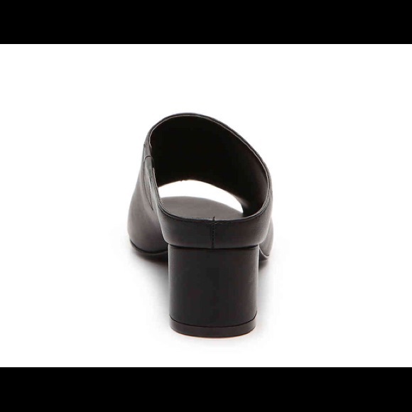 NIB Charles David Black Leather Mule - Picture 4 of 5