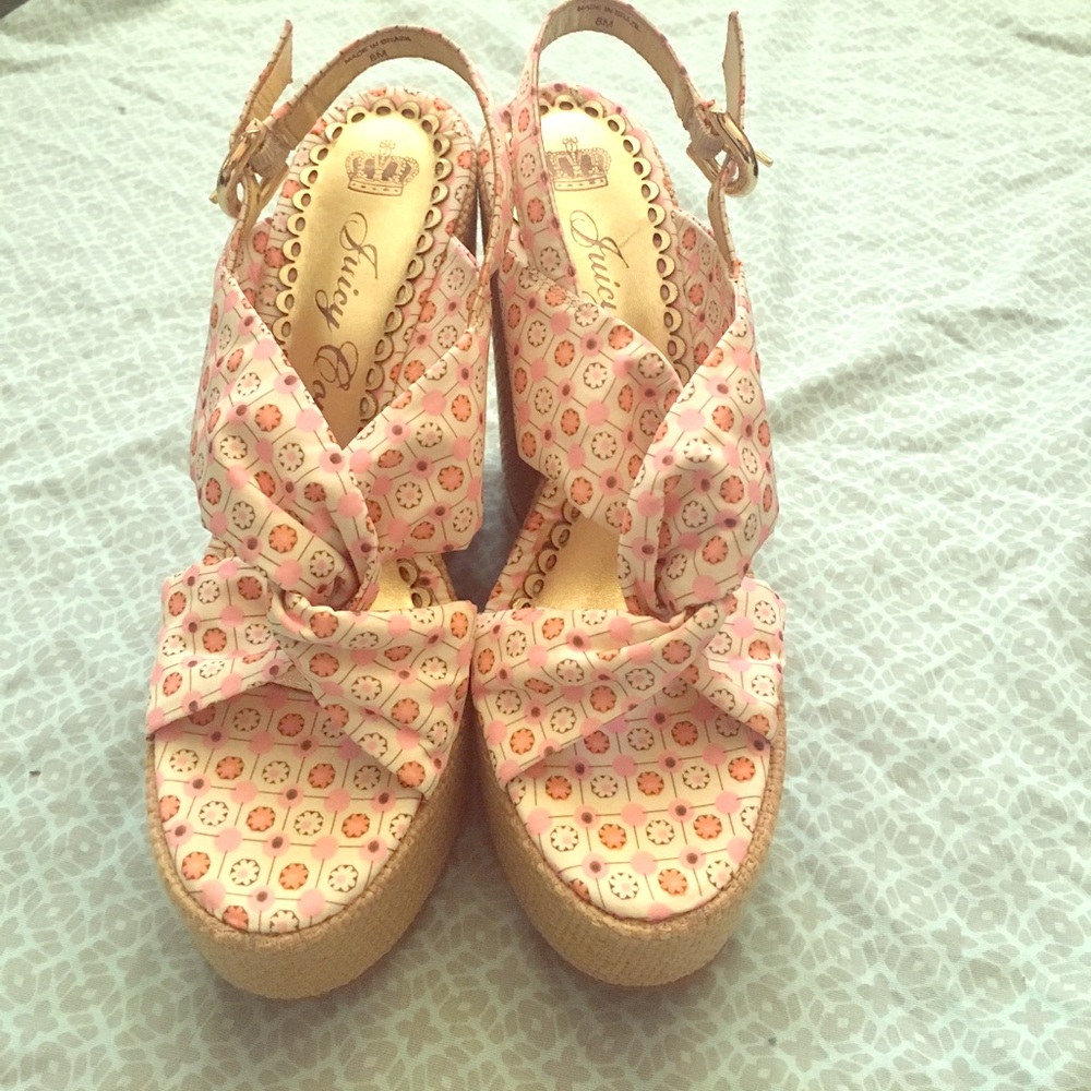 🍒Juicy Couture Platform Wedges! NWOT!🍒