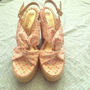 🍒Juicy Couture Platform Wedges! NWOT!🍒