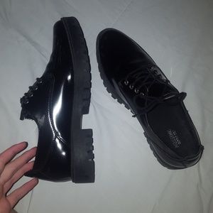 BLACK FRIDAY DEAL Patent Leather Oxford Creepers