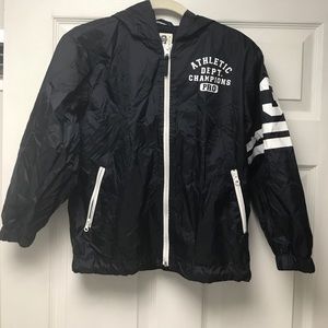 Children’s Place • Navy & White Rain Jacket •