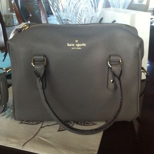 ♦️Brand New Gray Kate Spade Satchel Shoulder Bag