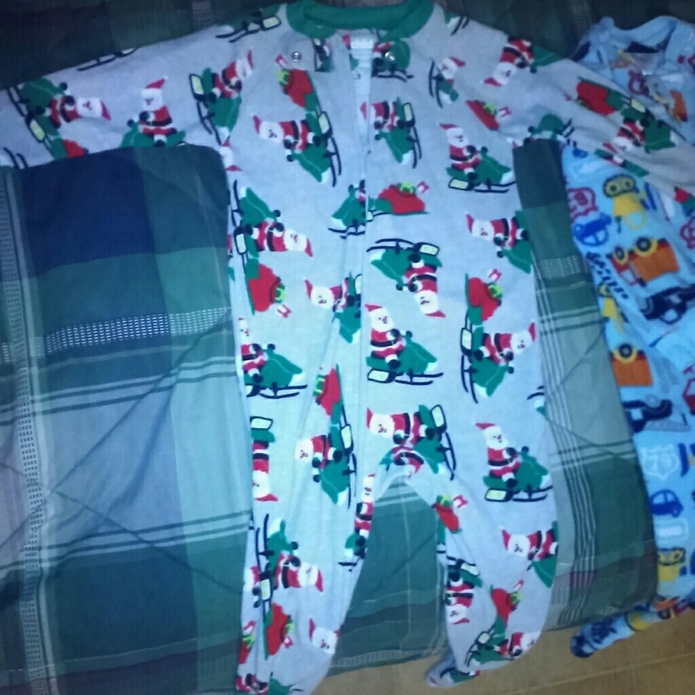 Santa's Sleigh Christmas Pajamas