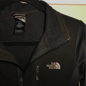 North face zip up jacket.