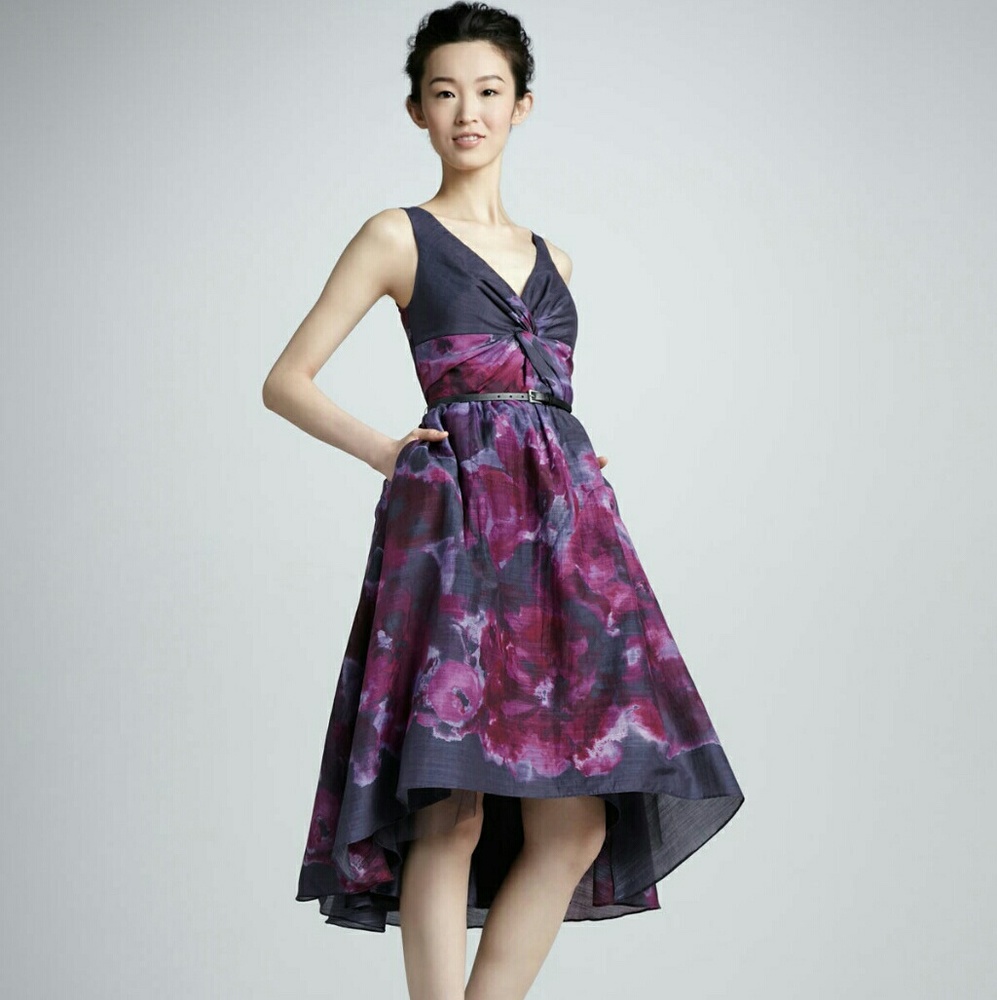 Women's  water  color dress