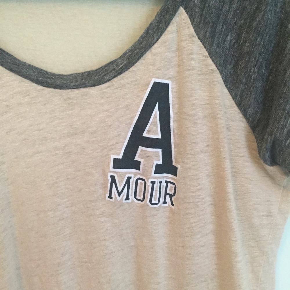 J. Crew "Amour" Linen Baseball Tee - Picture 8 of 8