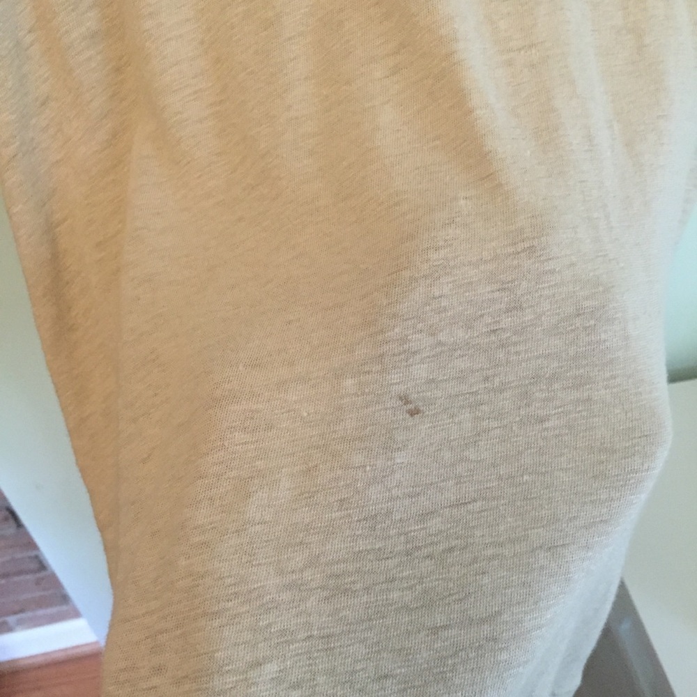 J. Crew "Amour" Linen Baseball Tee - Picture 7 of 8