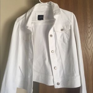 White Jean jacket
