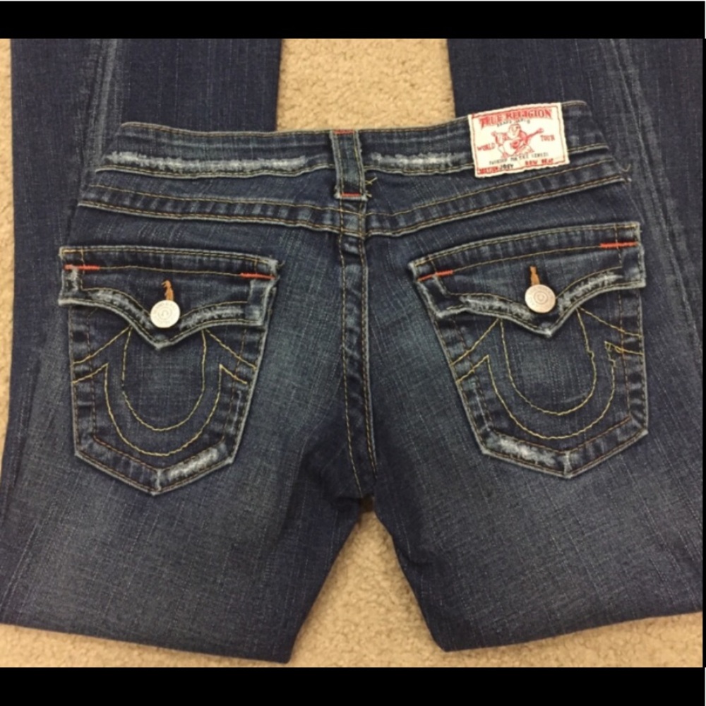 True Religion jeans.