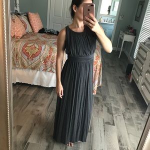 one clothing Dresses - Gray Grecian maxi dress one clothing Dresses - Gray Grecian maxi dress