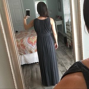 one clothing Dresses - Gray Grecian maxi dress one clothing Dresses - Gray Grecian maxi dress
