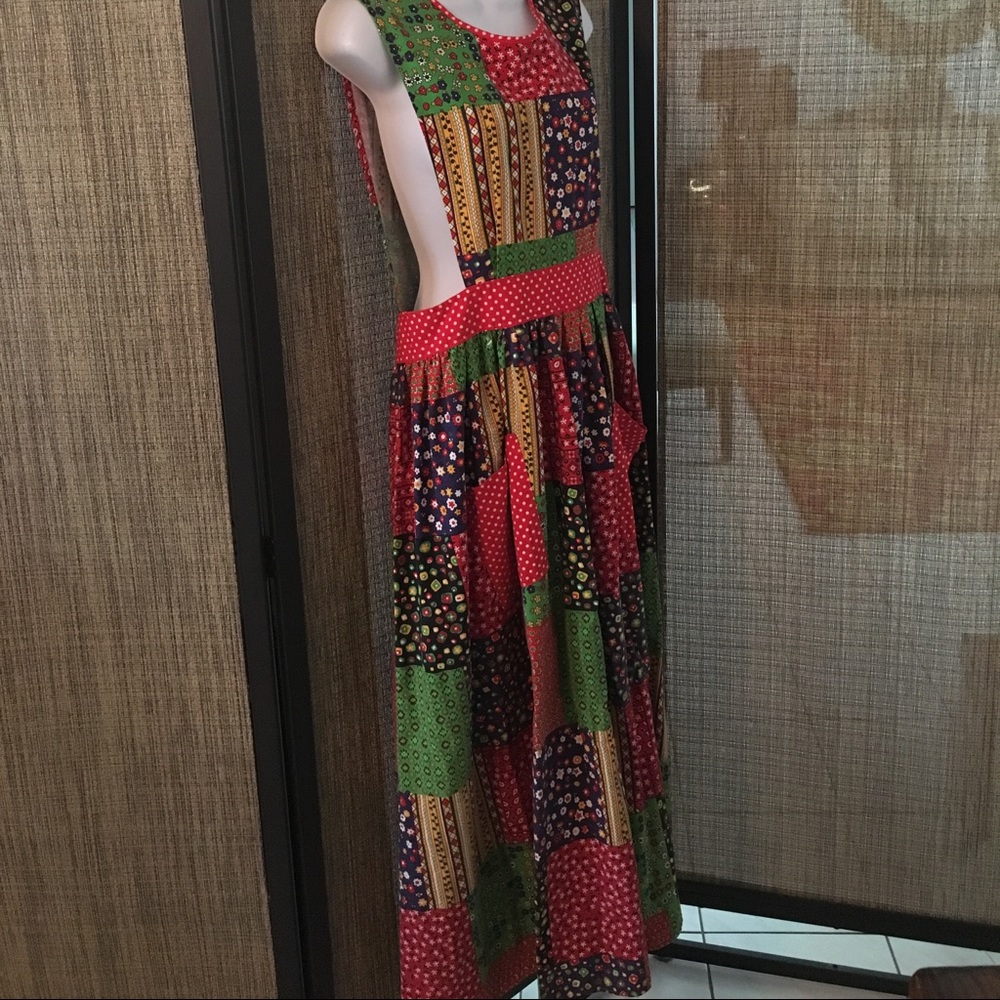 Vtg smock Holly Hobby Raggedy Ann costume adjust