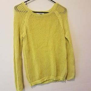 Bright Yellow Sweater