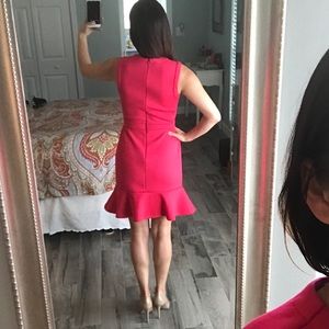LOFT Dresses - Bright coral/pink tulip dress 🌷 LOFT Dresses - Bright coral/pink tulip dress 🌷
