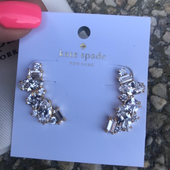 Kate Spade ear climbers - Picture 2 of 8