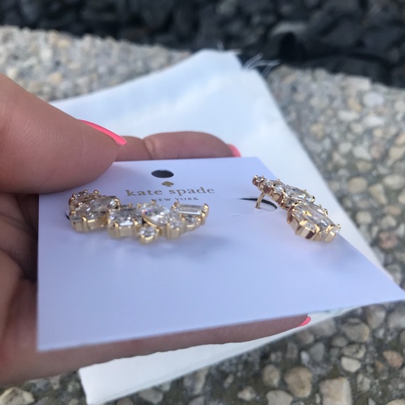 Kate Spade ear climbers - Picture 3 of 8