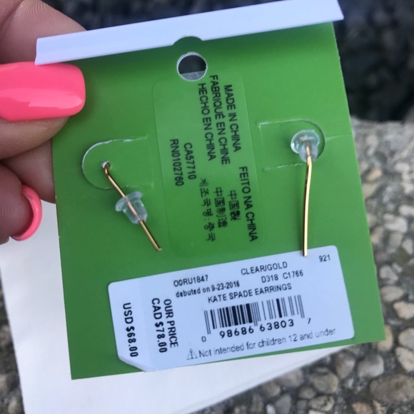 Kate Spade ear climbers - Picture 4 of 8