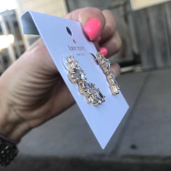 Kate Spade ear climbers - Picture 5 of 8