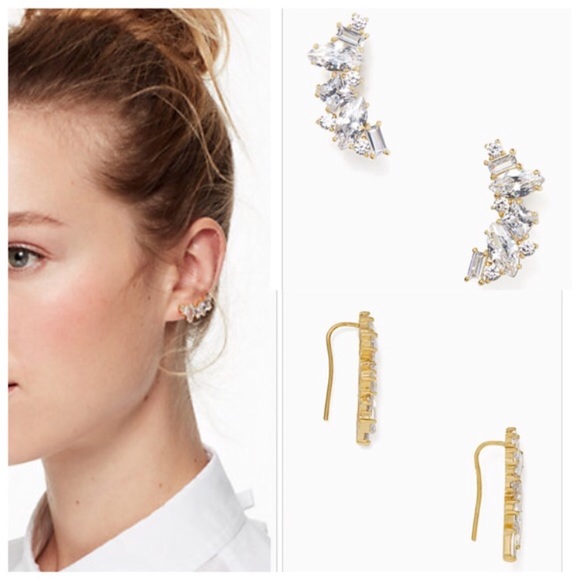 Kate Spade ear climbers - Picture 7 of 8