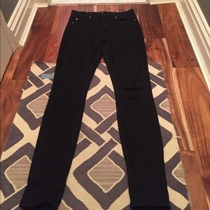 SEVEN FOR ALL MANKIND black skinny stretch jeans