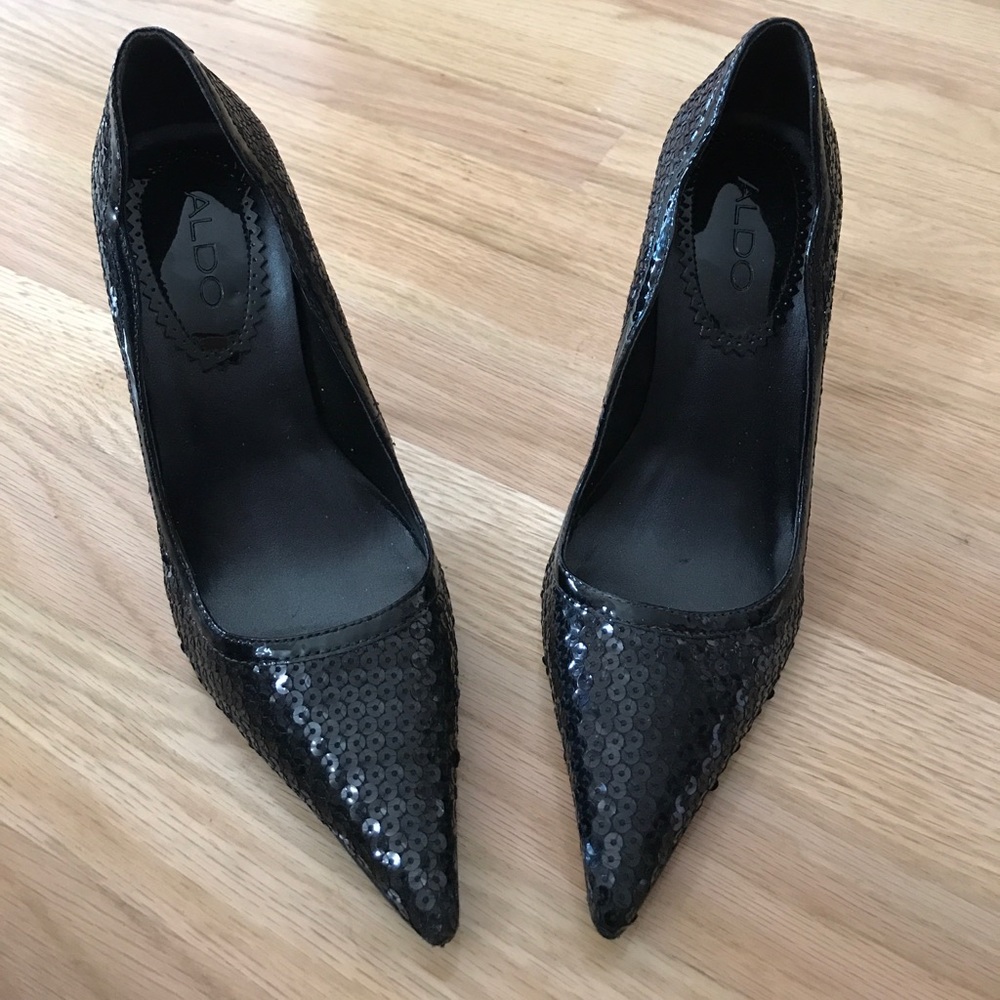 👠Aldo high heel sequence shoes