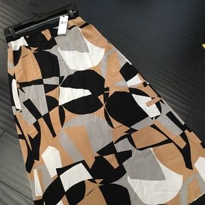 DKNY Silk Skirt, NWT
